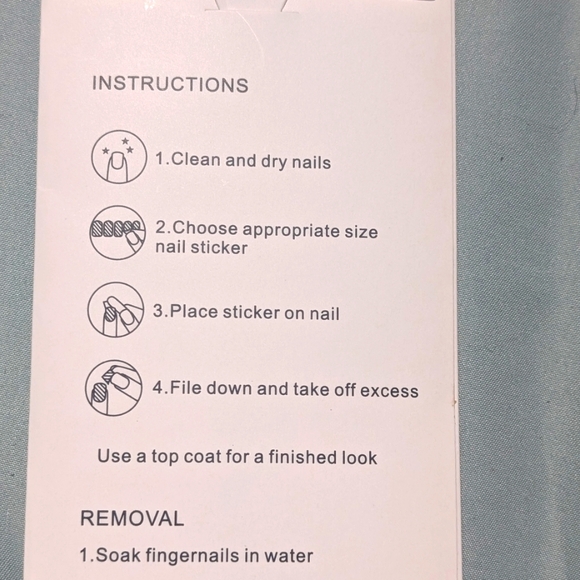 Fighting Eel nail wrap - Picture 2 of 2